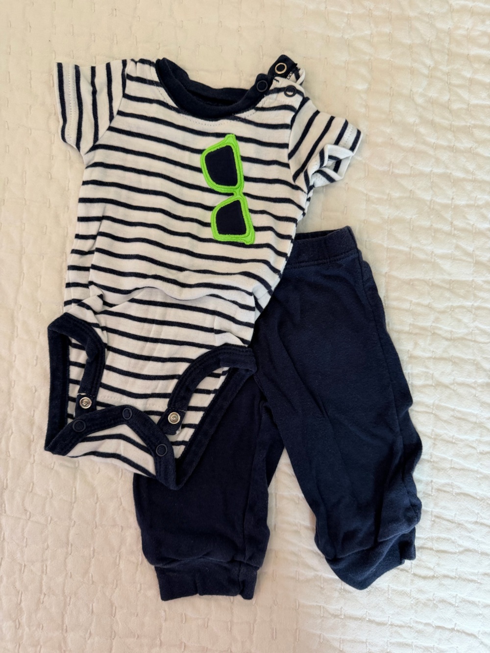 Carter's Navy Baby Set 0-3 MO